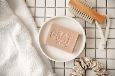 The Goat Skincare Shampoo 500ml + The Goat Skincare Conditioner 500ml + The Goat Skincare Soap Bar for Unisex 100Gm