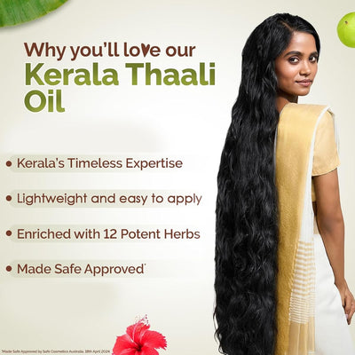 Mamaearth Kerala Thaali Hair Oil with Herbal Infusion - 150ml - Image 5