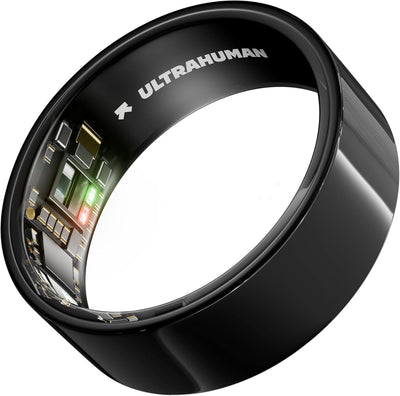 Ultrahuman Ultrahuman AIR Aster Black Smart Health Device - Size 14