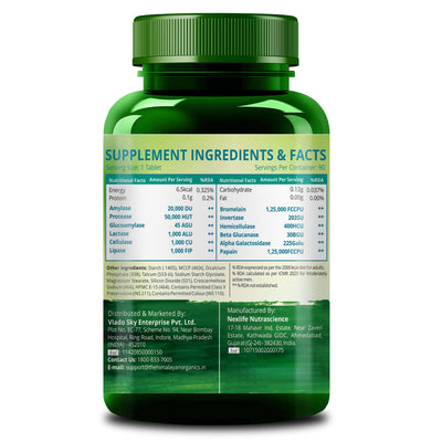 Himalayan Organics Digestive Enzyme Tablets 375mg - 90 Pack - Image 5