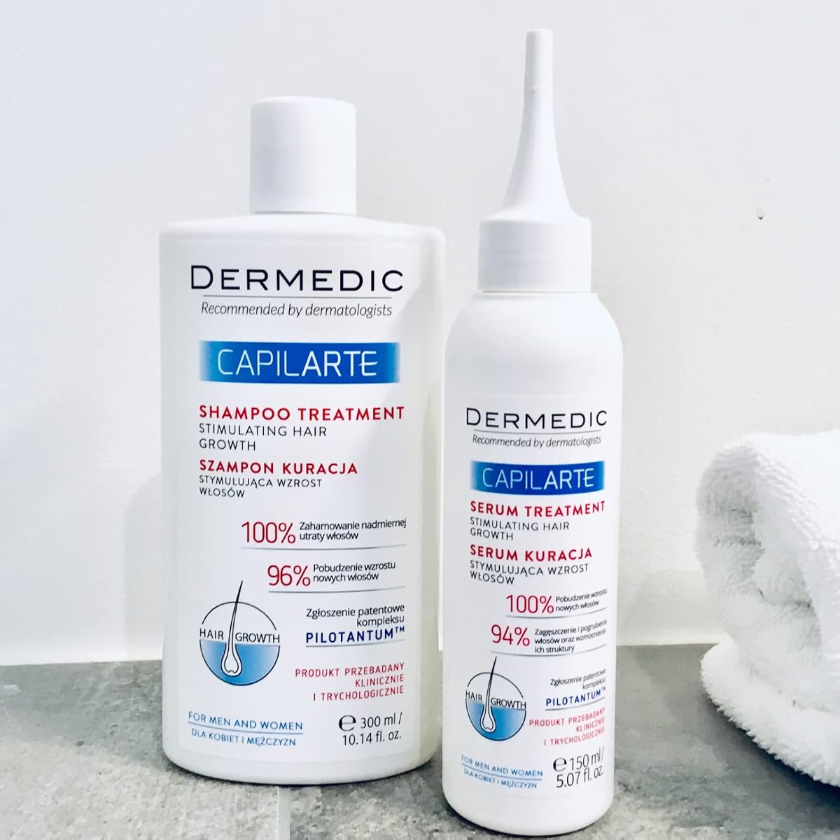 Dermedic Capilarte Serum Treatment - Hygienic Packaging, 150ml - Image 4