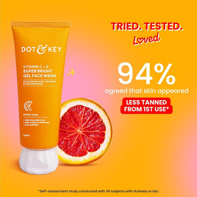 Dot & Key Vitamin C + E Gel Face Cleanser - 100ml - Image 5