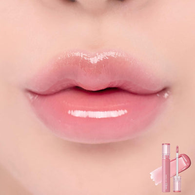 Rom&Nd Glasting Colour Gloss - Nude Pink Peony Ballet, 01 Shade - Image 2
