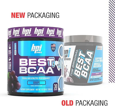 BPI Best BCAA Powder, Grape Flavour, 30 Servings - 300g - Image 6