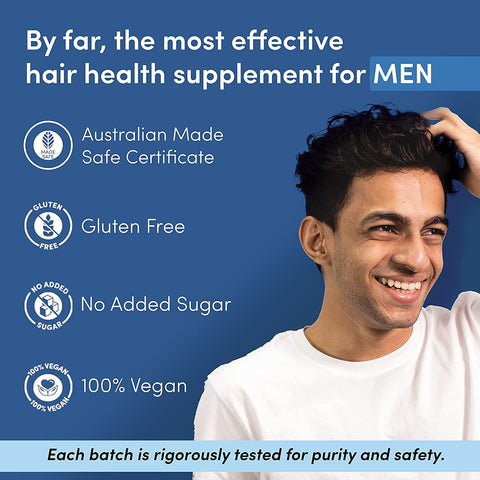 Man Matters Biotin Hair Gummies (60N)