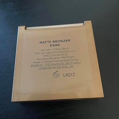 Sigma Beauty Matte Bronzer Dark - Colour Cosmetics Powder - Image 6