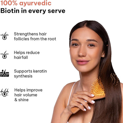 HK Vitals Biotin Tablets - Vitamin B7 Supplement for Hair, Skin & Nails, 90 Count - Image 6