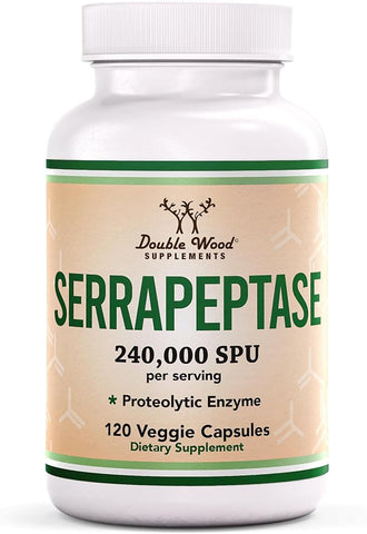 Doublewood Serrapeptase Capsules 120