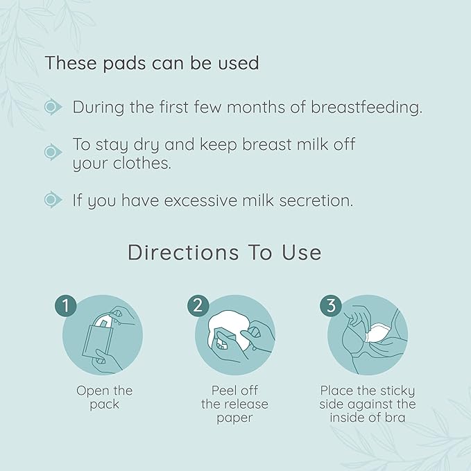 Pee Safe Disposable 24 Breast Pads - Pack of 2 - Image 4