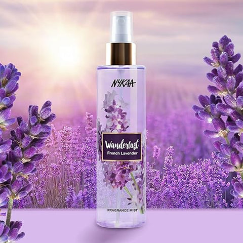 Nykaa Wanderlust French Lavender Fine Frangrance Mist