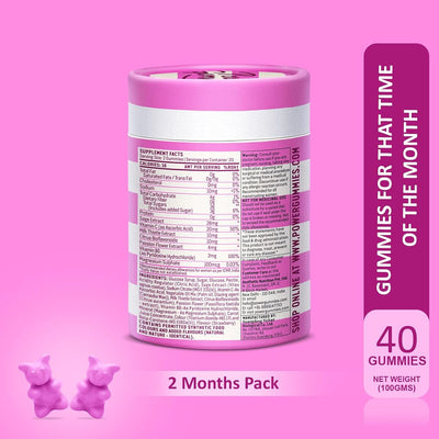Power Gummies Period Pain Relief Gummies - 40 Pack - Image 2