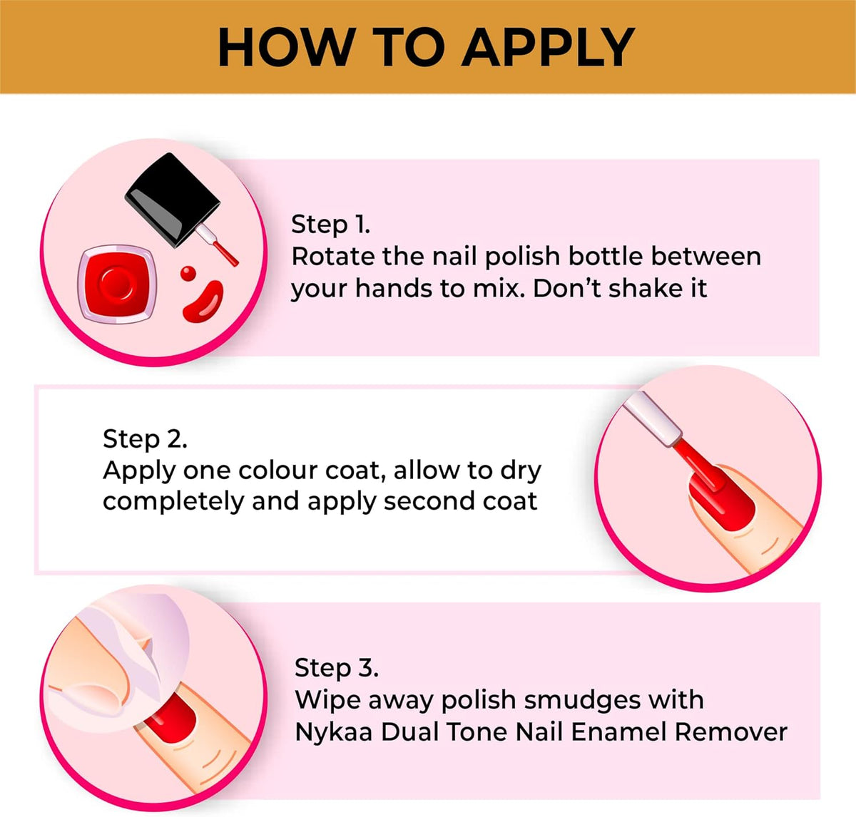 Nykaa Gold Rush Nail Lacquer Gold Mine 113 - 9 ml - Image 4
