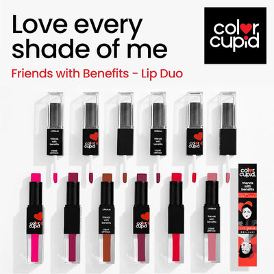 Color Cupid Lip Balm + Liquid Lipstick Plumbite LB6 - 2-in-1 Duo - Image 7