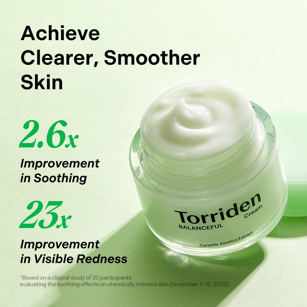 Torriden Balanceful Cica Cream - Soothing Moisturiser with Cica, 80ml - Image 5