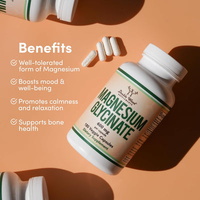 Doublewood Vitamins & Minerals Magnesium Glycinate Capsules, 180 Count - Image 5