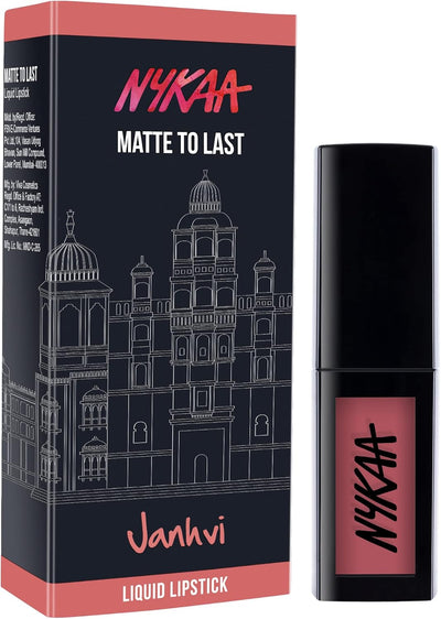 Nykaa Matte To Last! Liquid Lipstick - Janhvi Shade 23 - Image 4
