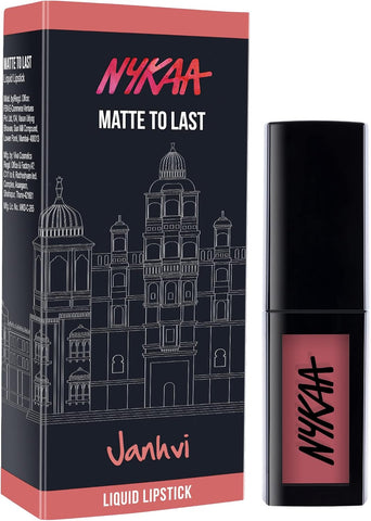 Nykaa Matte To Last ! Liquid Lipstick  Janhvi  23