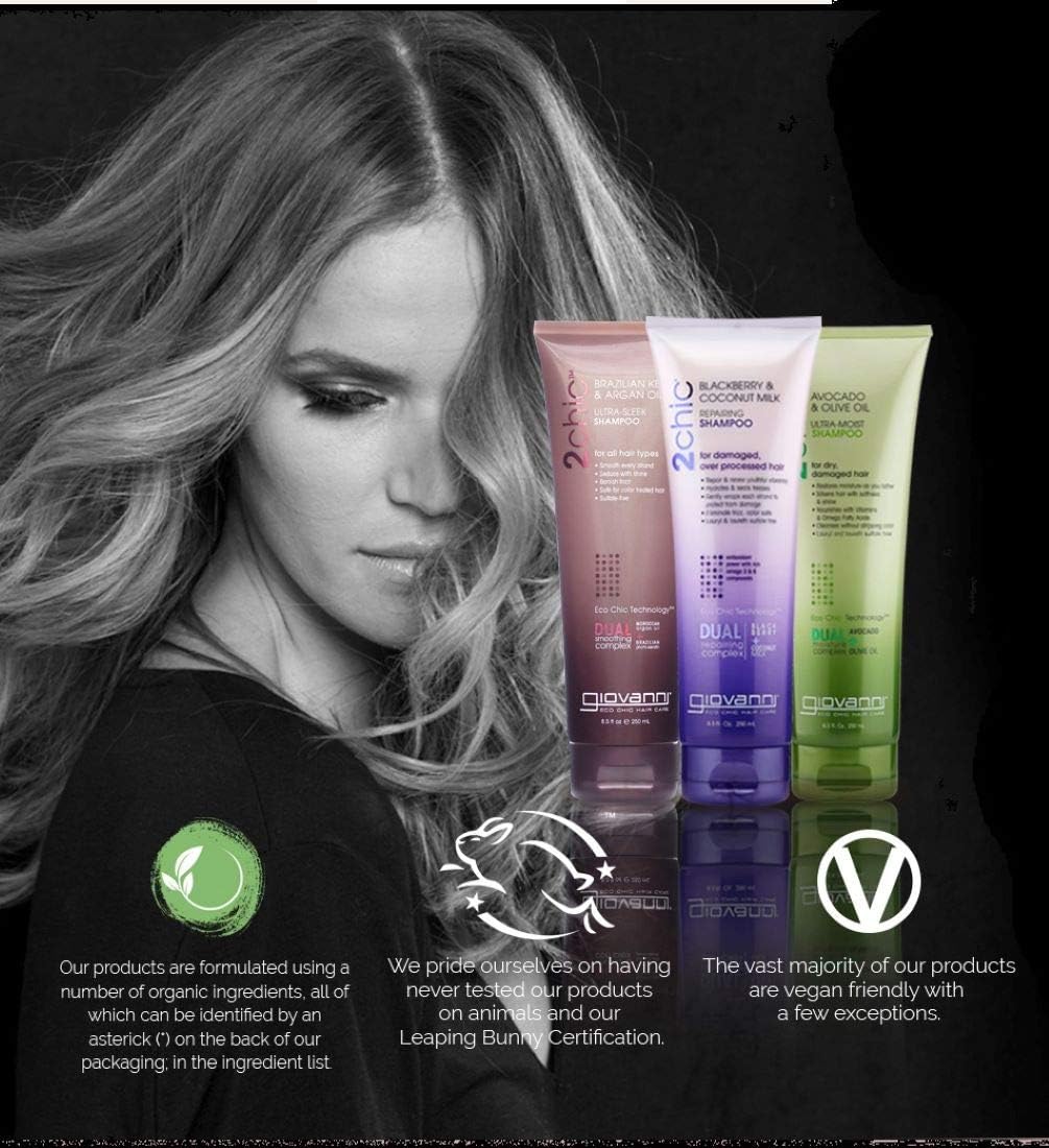 Giovanni 2chic Avocado & Olive Oil Ultra-Moist Leave-In Conditioner, 18405 - Image 3