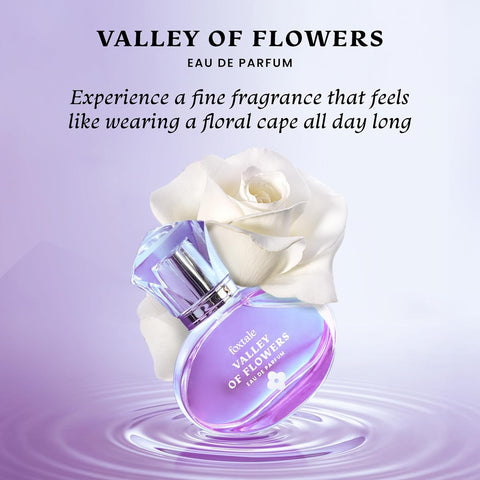 Foxtale Valley of Flowers Sweet Floral Perfume 50 ml