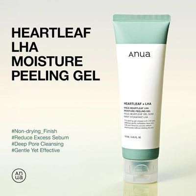 Anua Heartleaf LHA Moisture Peeling Gel - Gentle Exfoliation & Hydration, 120ml - Image 3