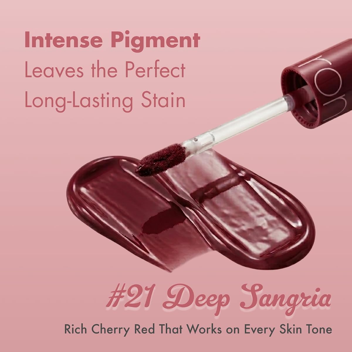 Rom&Nd Juicy Lasting Tint - Deep Sangria, 5.5g - Image 4