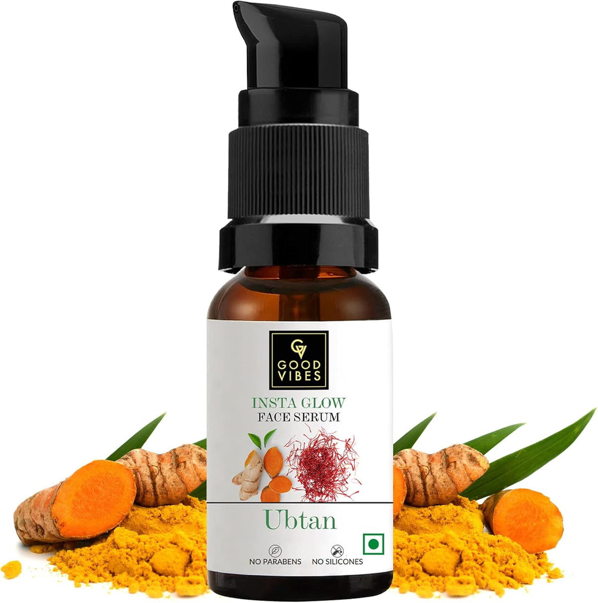 Good Vibes Ubtan Insta Glow Face Serum - 30 ml