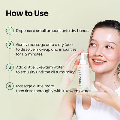 K-SECRET SEOUL 1988 Deep Cleansing Oil - Cica & Probiotics, 200ml - Image 7