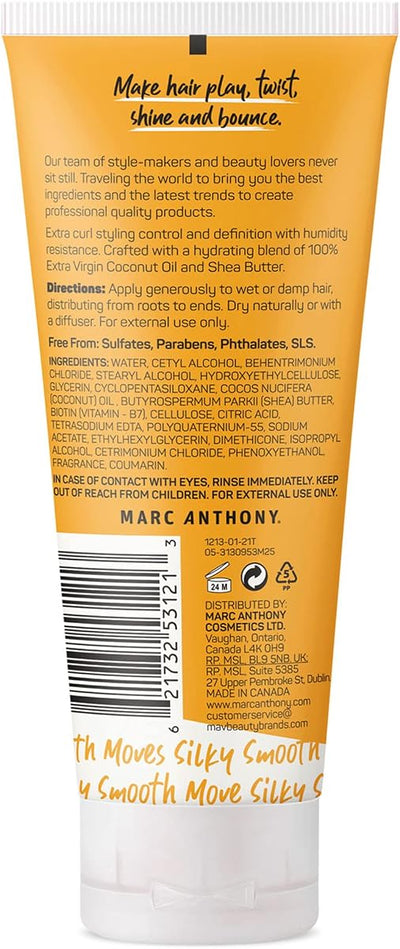 Marc Anthony Curl Cream with Coconut Oil & Shea Butter - 175ml - Image 2