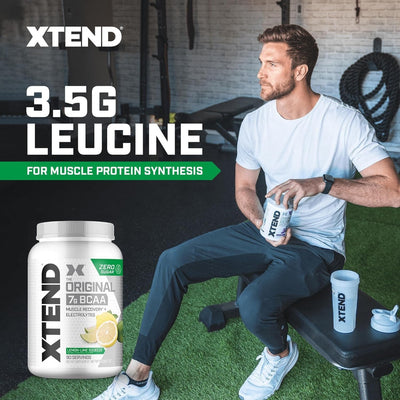 XTEND Original BCAA Powder Lemon Lime - 90 Servings - Image 4