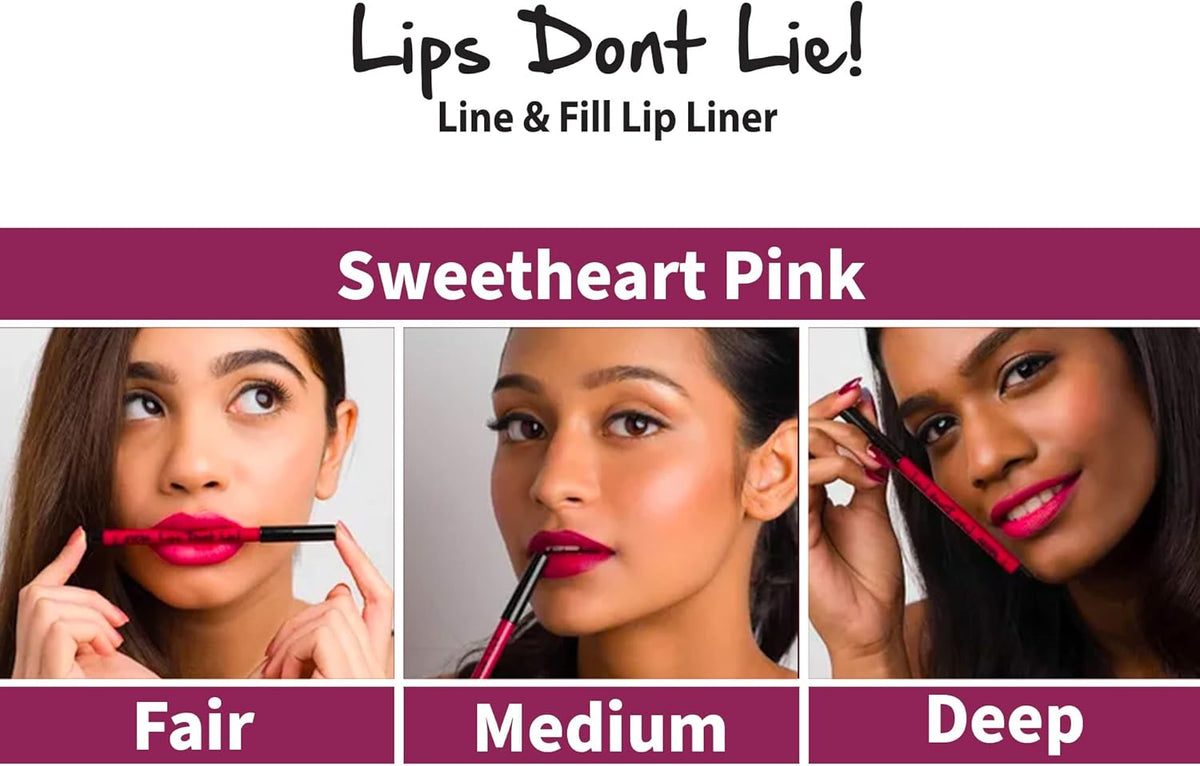 Nykaa Lips Don’t Lie! Lip Liner - Sweetheart Pink 06, 1.14g - Image 3
