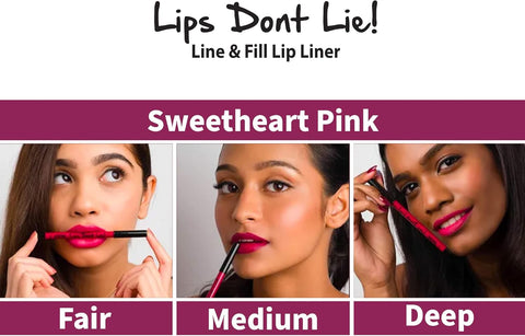 Nykaa Lips Don’t Lie! Lip Liner Sweetheart Pink 06