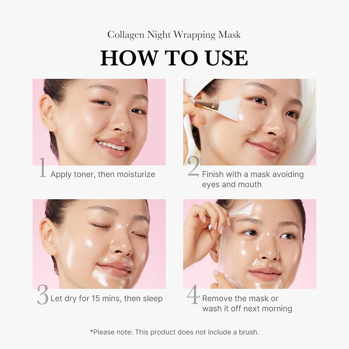 Medicube Collagen Night Wrapping Mask - Peel Off, 2.53 fl.oz - Image 5