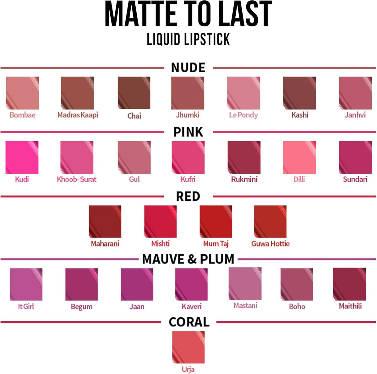 Nykaa Matte To Last! Liquid Lipstick - Guwa Hottie 03, 5ml - Image 7