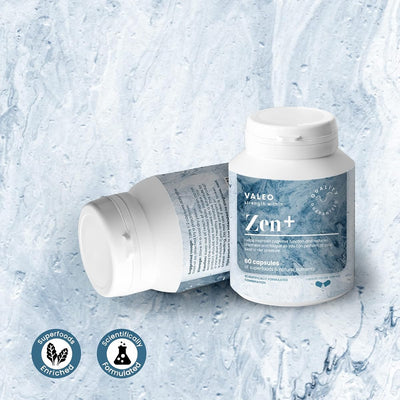 Valeo Zen+ Vegan Capsules - Magnesium & L-Theanine Support, 60 Pack - Image 2