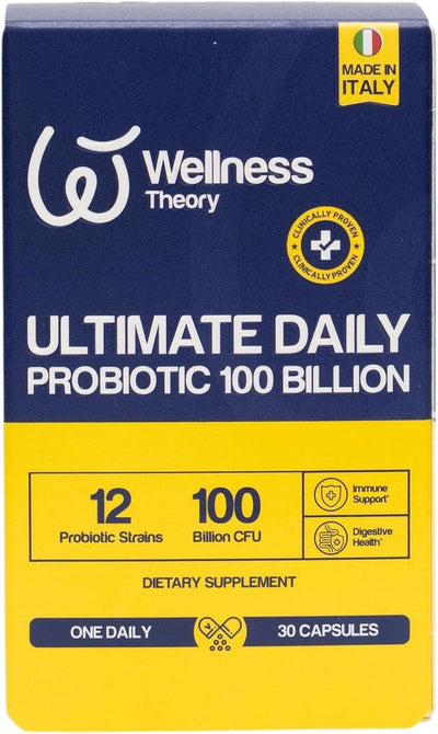 Wellness Theory Ult Daily Probiotics 100 Billion Capsules 30 Count - Image 6