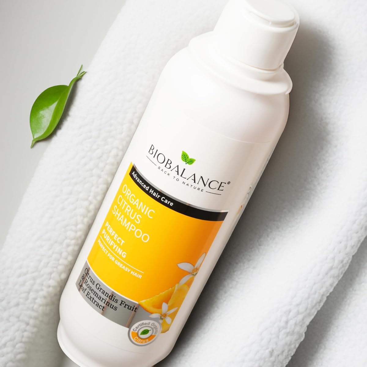 BioBalance Organic Citrus Shampoo for Greasy Hair - 330ml - Image 4