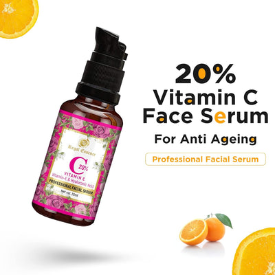 Vedapure Vitamin C Face Serum - Regal Essence, 30ml - Image 4