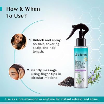 Pilgrim Hair Treatment Spray with Rosemary & Biotin - 100ml - Image 6