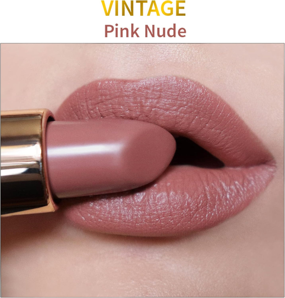 Nykaa Matte Luxe Lipstick - Vintage Colour Cosmetics, 1 unit - Image 2