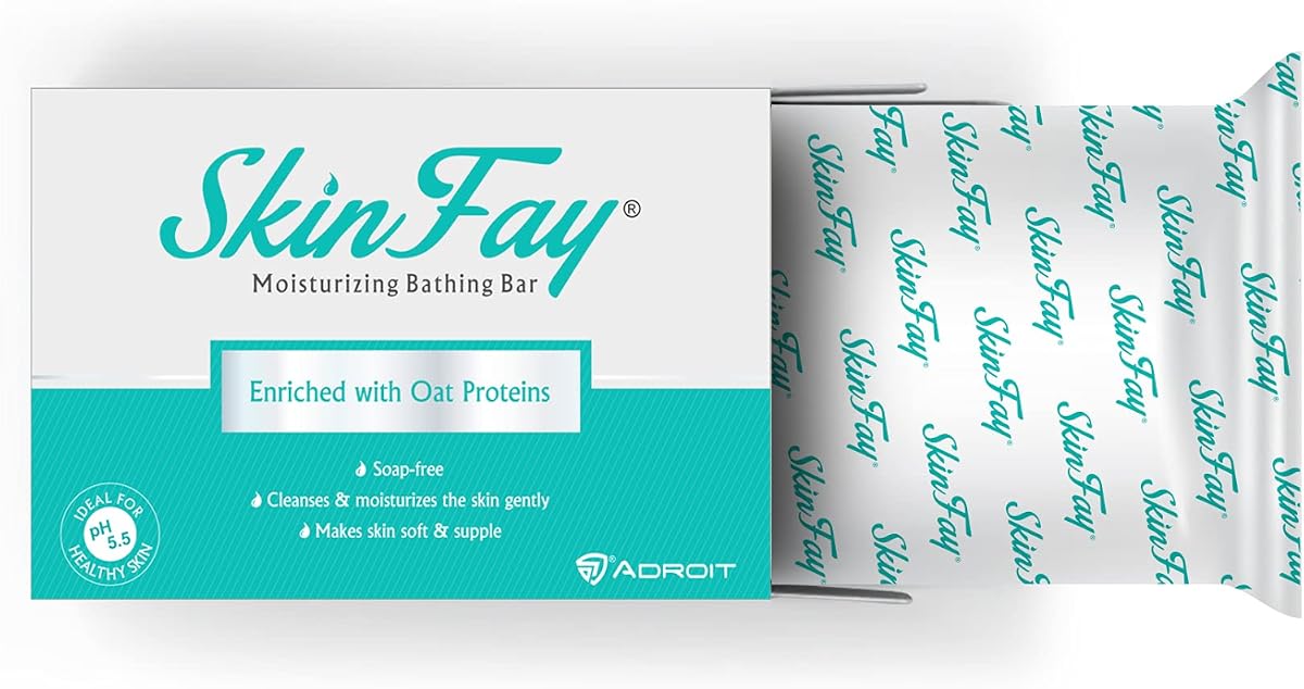 SKINFAY Face Moisturiser with Oat Proteins & Aloe Vera - Soap-Free, 75gm - Image 3