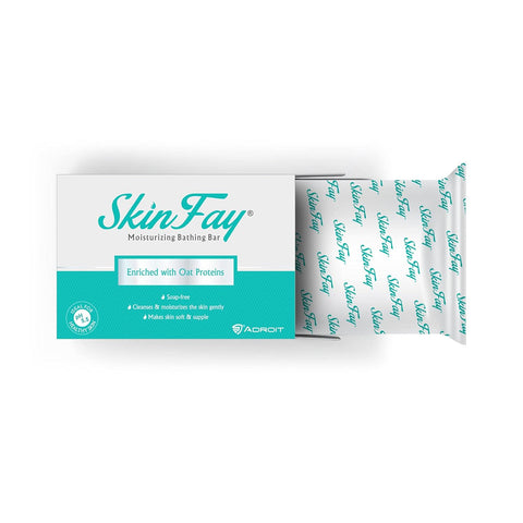 SKINFAY | Enriched with Oat Proteins & Aloe vera extract | Lipid Layer Enhancing Technology | Supple Skin | Mild & Gentle Soap | Soap-free | Skin-friendly | Vegetarian | 75gm