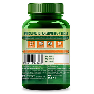 Himalayan Organics Plant Based Multivitamin Tablets - 60 Count - Image 6