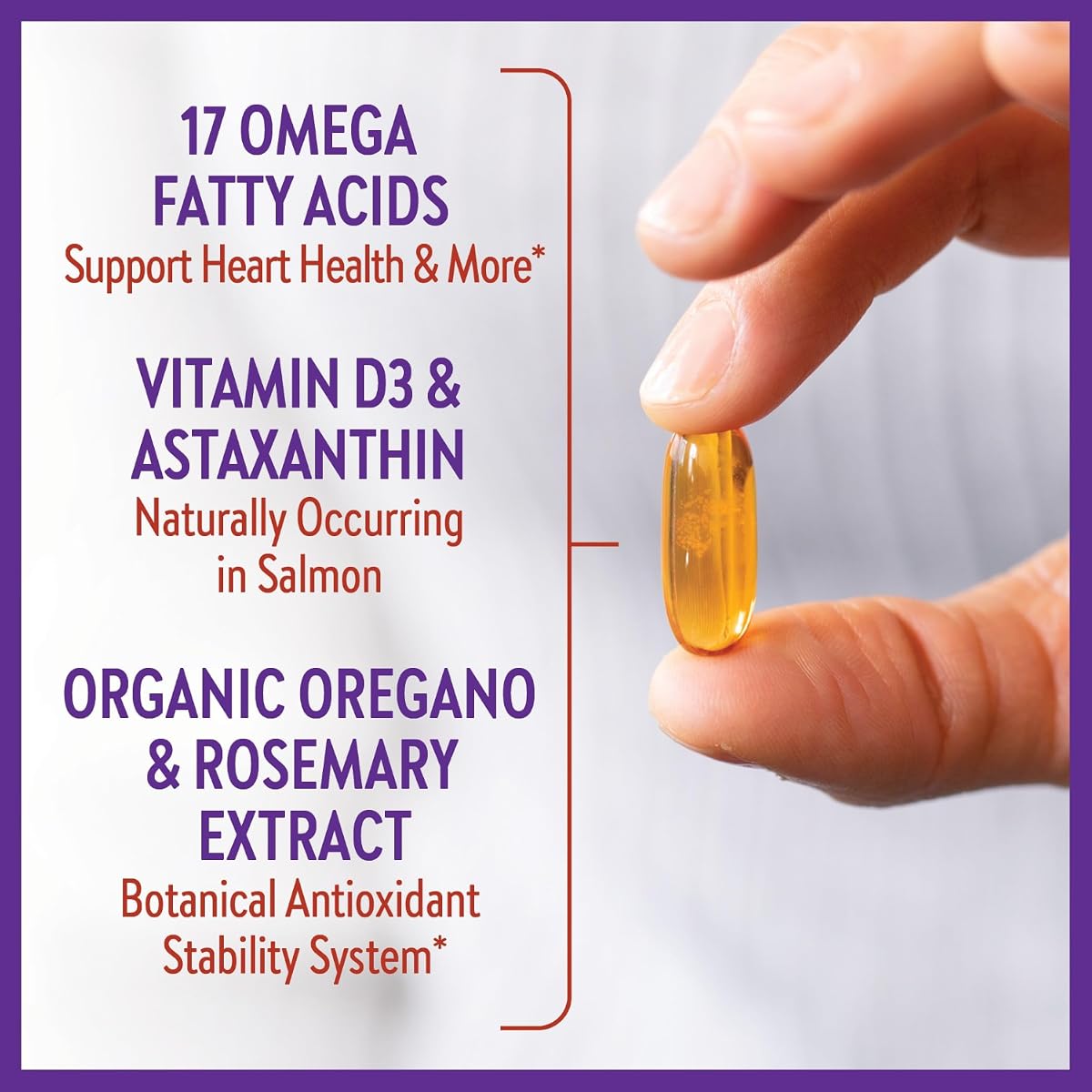 New Chapter Wholemega Whole Fish Oil 1000mg - 120 Softgels - Image 6