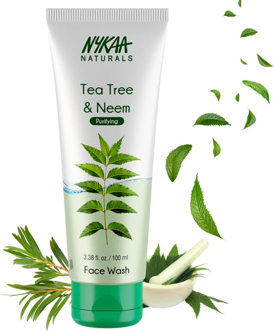 Nykaa Naturals Tea Tree & Neem Purifying Face Wash - 100ml
