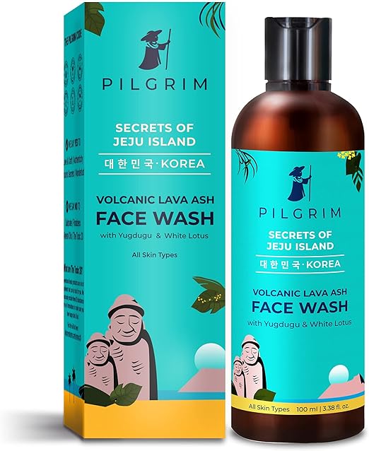 Pilgrim Mild Face Wash Cleanser for Deep Pore Cleansing, Oil Control, Pollution