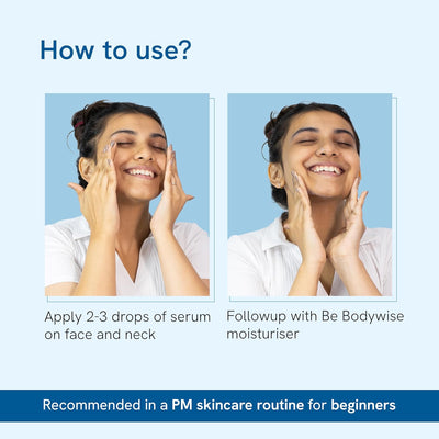 Be Bodywise 0.3% Retinol & 25% Squalene Anti-Aging Face Serum - 30ml - Image 4