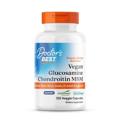 Dr Best Glucosamine Chondroitin MSM - 120 Vegetarian Capsules
