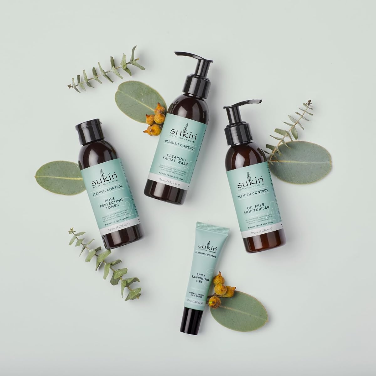 Sukin Blemish Control Pore Perfecting Toner with Eucalyptus & Tea Tree Oil - 125ml - Image 6