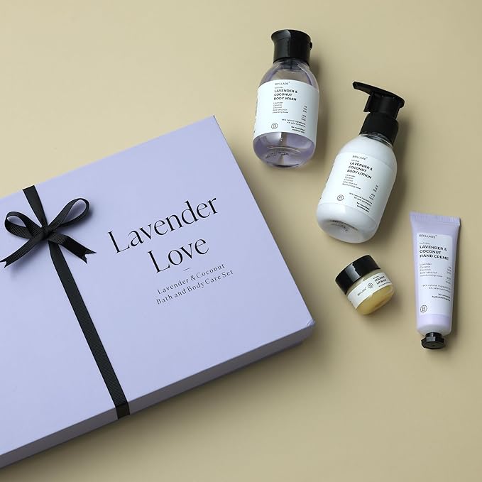 مجموعة هدايا بريليير برائحة اللافندر (الخزامى)