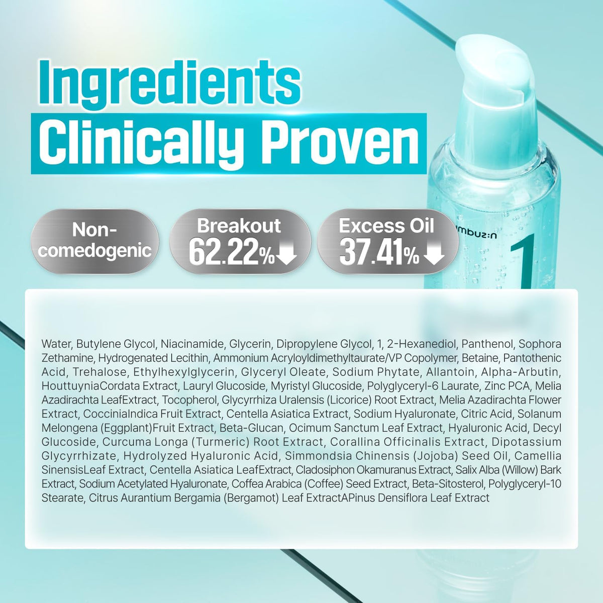 Numbuzin Pantothenic B5 Active Soothing Serum - Face Serum & Treatment, 50ml - Image 7